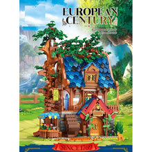 Load image into Gallery viewer, 2566PCS MOC City Street European Century Tree House Model Toy Building Block Brick Gift Kids Compatible Lego