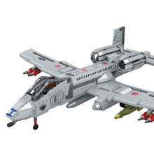 Load image into Gallery viewer, 1050PCS Military WW2 Fairchild Republic A-10 Thunderbolt II Hog Figure Model Toy Building Block Brick Gift Kids Compatible Lego