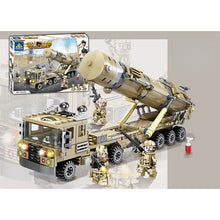 Load image into Gallery viewer, 361PCS Military WW2 DF-41 CSS-X-10 Ballistic Missile Truck Figure Model Toy Building Block Brick Gift Kids