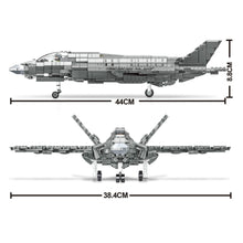 Load image into Gallery viewer, 1355PCS Military WW2 F-35 Lightning II Air Fighter Aircraft Figure Model Toy Building Block Brick Gift Kids Compatible Lego