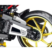Load image into Gallery viewer, 1920PCS MOC Technic Large Black Motorcycle Motor Bike Model Toy Building Block Brick Gift Kids Compatible Lego 1:5
