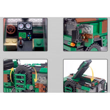 Load image into Gallery viewer, 986PCS WW2 MLRS Multiple Rocket Launcher Truck Model Toy Building Block Brick Gift Kids