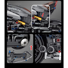 Load image into Gallery viewer, 827PCS MOC Technic Ducati Diavel Motorcycle Motor Bike Model Toy Building Block Brick Gift Kids