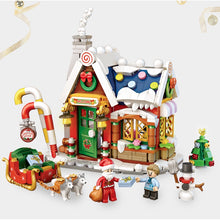 Load image into Gallery viewer, 788PCS Mini Christmas Santa Snowman Tree Gingerbread House Model Building Block Brick Figures Toy Gift Set Kids New