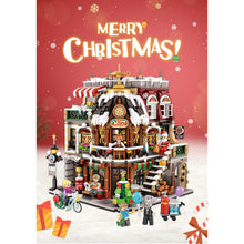 Load image into Gallery viewer, 2506PCS MOC City Street Christmas Cafe Coffee Shop House Store Model Toy Figures Santa Building Block Brick Gift Set Kids New
