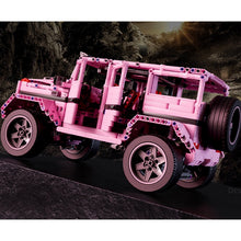 Load image into Gallery viewer, 2829PCS MOC Large Static Technic Pink G Class 6x6 G63 SUV Off Road Car Model Toy Building Block Brick Gift Kids Compatible Lego 1:8