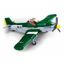 Load image into Gallery viewer, 323PCS Military WW2 P-51D Mustang Air Fighter Figure Model Toy Building Block Brick Gift Kids