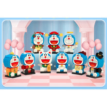 Load image into Gallery viewer, Doraemon Cartoon Comic Mini Figure Minifigure Christmas Construction Action Toy Cute Model Display Building Block Brick Educational Gift Set Kids