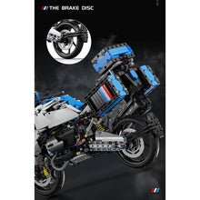 Load image into Gallery viewer, 2369PCS MOC Technic Large BMW R1200GS Motorcycle Motor Bike Model Toy Building Block Brick Gift Kids 1:5