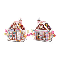 Load image into Gallery viewer, 781PCS Micro Mini Christmas Candy House Shop Store Model Toy Figures Building Block Brick Gift Set Kids New