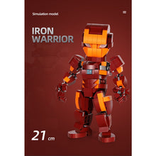 Load image into Gallery viewer, MOC Captain Iron Bat Warrior Man Figure Model Toy Building Block Brick Gift Kids Display