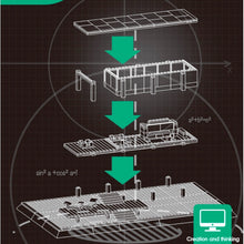 Load image into Gallery viewer, 661PCS MOC Architecture Farnsworth House Model Toy Building Block Brick Gift Kids Compatible Lego