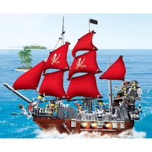 Load image into Gallery viewer, 1125PCS Pirates of the Caribbean Black Beard Ship Boat Model Figures Building Block Brick Toy Gift Set Kids New Compatible Lego