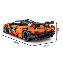 Load image into Gallery viewer, 3629PCS Technic Senna Racing Sports Car Model Building Block Brick Toy Gift Set 1:8 Compatible Lego
