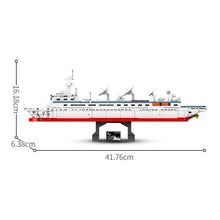 Load image into Gallery viewer, 724PCS MOC Yuanwang 5 Surveying Vessel Ship Model Figure Toy Building Block Brick Gift Kids