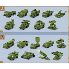 Load image into Gallery viewer, 1260PCS Military Tank Airplane Figure Model Toy Building Block Brick Gift Kids Compatible Lego