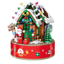 Load image into Gallery viewer, 502PCS Christmas Music Box Santa House Model Building Block Brick Toy Gift Set Kids