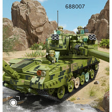 Load image into Gallery viewer, 1648PCS MOC Military Large 155 Self-Propelled Artillery Tank Figure Model Toy Building Block Brick Gift Kids Compatible Lego