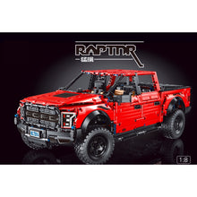 Load image into Gallery viewer, 3249PCS MOC Technic Red F150 Raptor SUV Pick Up Car Truck Model Toy Building Block Brick Gift Kids Compatible Lego