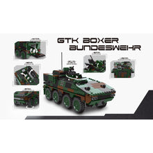 Load image into Gallery viewer, 808PCS WW2 GTK Boxer Bundeswehr Armoured Vehicle Model Toy Building Block Brick Gift Kids