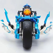 Load image into Gallery viewer, 1230PCS MOC Technic Speed Cartoon Cyberangel Motorcycle Motor Bike Model Toy Building Block Brick Gift Kids DIY Compatible Lego