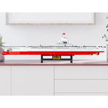 Load image into Gallery viewer, 3126PCS Military WW2 Large Fujian Class 003 Aircraft Carrier Figure Model Toy Building Block Brick Gift Kids