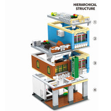 Load image into Gallery viewer, MOC City Street Town China Traditional Store Shop House Model Toy Figure Building Block Brick Gift Kids Compatible Lego