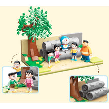 Load image into Gallery viewer, Doraemon Cartoon Scene Figures Model Cute Toy Building Block Brick Gift Set Kids