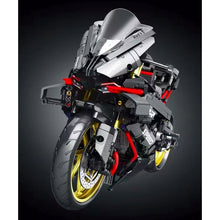 Load image into Gallery viewer, 1920PCS MOC Technic Large Black Motorcycle Motor Bike Model Toy Building Block Brick Gift Kids Compatible Lego 1:5