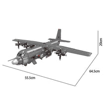 Load image into Gallery viewer, 1713PCS Military WW2 Lockheed Air Gunship Plane Figure Model Toy Building Block Brick Gift Kids Compatible Lego