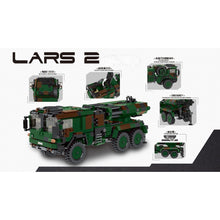 Load image into Gallery viewer, 986PCS WW2 MLRS Multiple Rocket Launcher Truck Model Toy Building Block Brick Gift Kids