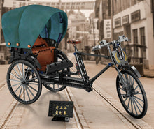 Load image into Gallery viewer, 535PCS MOC Vintage Rickshaw Tricycle Building Blocks Bricks Educational Toy Model Fully