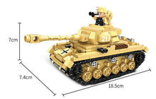 Load image into Gallery viewer, 563PCS Military 9 in 1 SD.KFZ.181 Tiger Tank Building Block Brick Figures Model Fully Compatible With Lego