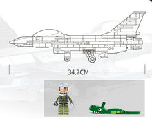 Load image into Gallery viewer, 521PCS Military M38 Falcon Air Fighter Building Block Bricks Figures Educational Toy Model Fully