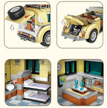 Load image into Gallery viewer, 2228PCS MOC Mini Convertible Camper Car Building Blocks Educational Toy Model Brick Fully Compatible With Lego