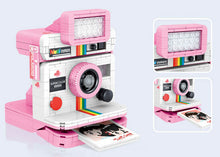 Load image into Gallery viewer, 628PCS MOC Mini Camera One Step Pink Building Blocks Bricks Model Educational Toy Fully