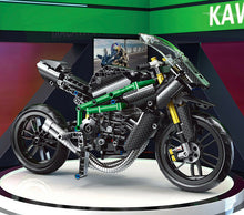Load image into Gallery viewer, 639PCS Motorcycle Bike H2R Technic MOC Building Blocks Bricks Model Fully