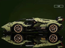 Load image into Gallery viewer, 2527PCS MOC Static V12 Super Racing Sports Car Building Blocks Bricks Educational Toy Model Fully