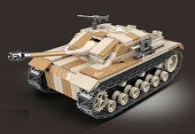 Load image into Gallery viewer, 721PCS Sturmgeschütz III Tank Model Building Blocks Brick WW2 Soldier Figure Educational Toy Fully
