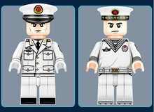 Load image into Gallery viewer, 370PCS Military PLA NAVY 052D Guided Missile Destroy Building Block Figure Model Fully