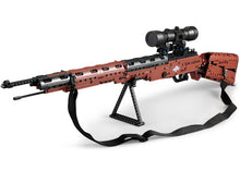 Load image into Gallery viewer, 653PCS Military 98K Mauser Rifle Gun Building Blocks Bricks Model Educational Toy Fully