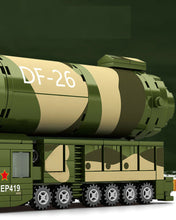 Load image into Gallery viewer, 300PCS Military DF26 Ballistic Missile Building Block Bricks Figures Educational Toy Model Fully