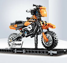 Load image into Gallery viewer, 209PCS Motorcycle Bike Dirt Technic MOC Building Blocks Bricks Model Educational Toy Display Fully