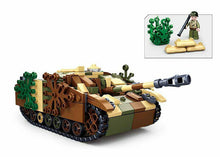 Load image into Gallery viewer, 524PCS Military Assault Gun STUG III Building Block Brick Figures Model Educational Toy Fully