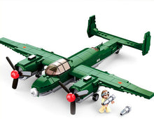 Load image into Gallery viewer, 311PCS Medium Bomber TU2 Fighter Plane Building Block Brick Soldier Figure Model Fully