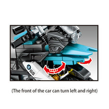 Load image into Gallery viewer, 255PCS Motorcycle Waterfowl Racing Technic MOC Building Blocks Model Educational Toy Fully Compatible With