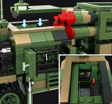Load image into Gallery viewer, 744PCS Military HQ16 Air Missile Launcher Building Block Brick Model Figures Educational Toy Fully