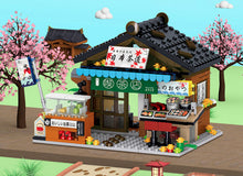 Load image into Gallery viewer, 512PCS MOC Mini Japanese Tea House Teaism Building Blocks Educational Toy Model Bricks Fully