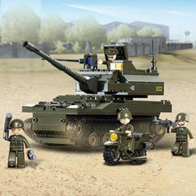 Load image into Gallery viewer, 258PCS Military K9 Tank Building Blocks Bricks Soldier Figure Model Educational Toys Fully