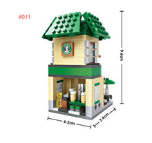 Load image into Gallery viewer, DIY Mini City Street Shop Store Restaurant View Educational Toy Building Block Gift Decorate Fully Compatible With Lego